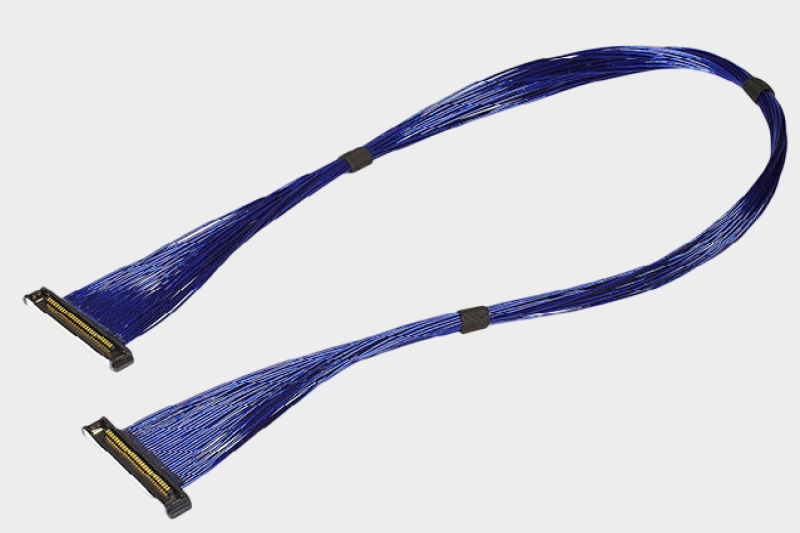 I-PEX 82441-100B-02-D 20373-R14T-06 40AWG 极细同轴线束替代品