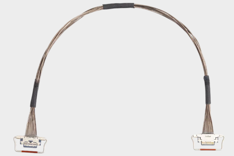 I-PEX 82978-100B-01-D 20634-112T 40AWG 极细同轴线束替代品