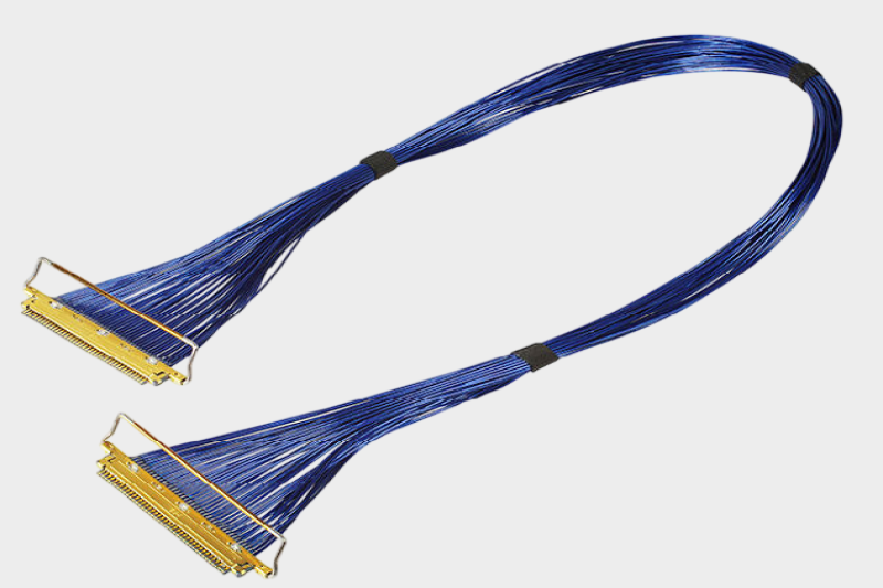 I-PEX 82688-100B-01-D 20454-230T 40AWG 极细同轴线束替代品