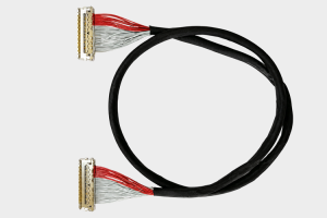 I-PEX 82654-100B-02-D 20680-040T-01 40AWG 极细同轴线束替代品