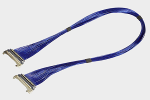 I-PEX 82285-100B-02-D 20878-050T-01 40AWG 极细同轴线束替代品