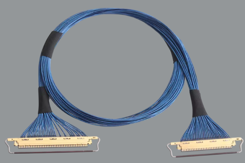 I-PEX 82987-100B-01-D 20634-160T-02 40AWG 极细同轴线束替代品