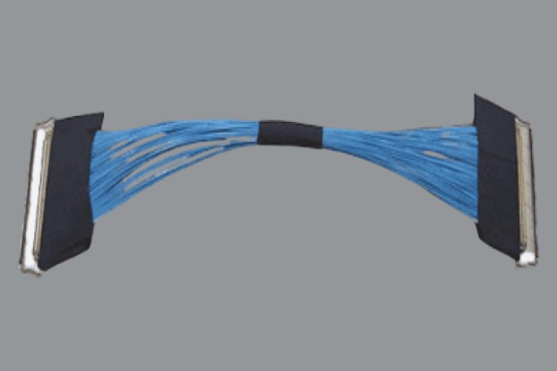 I-PEX 82866-100B-02-D 20634-160T-02 40AWG 极细同轴线束替代品