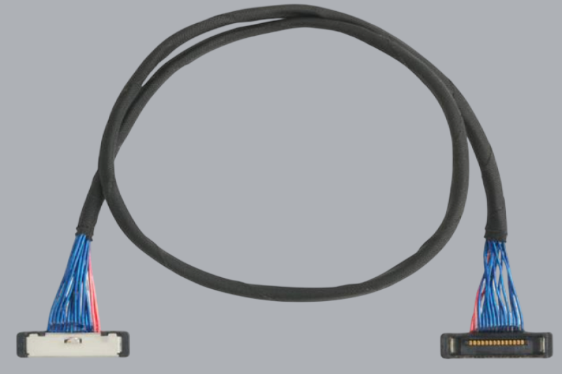 I-PEX 82880-100B-02-D 20373-R10T-06 40AWG 极细同轴线束替代品