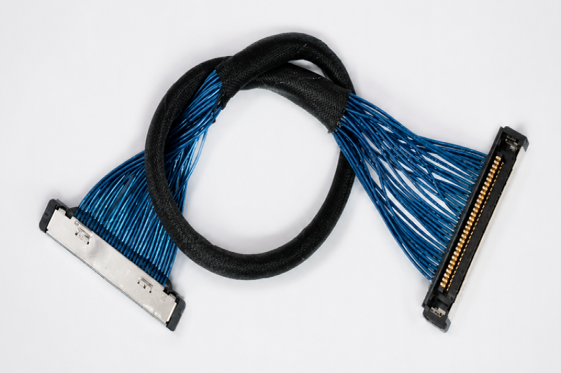 I-PEX 82886-100B-02-D 20373-R30T-06 40AWG 极细同轴线束替代品