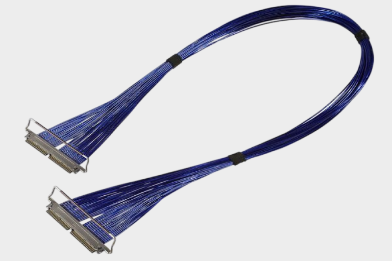 I-PEX 82874-100B-02-D 20777-030T-01 40AWG 极细同轴线束替代品