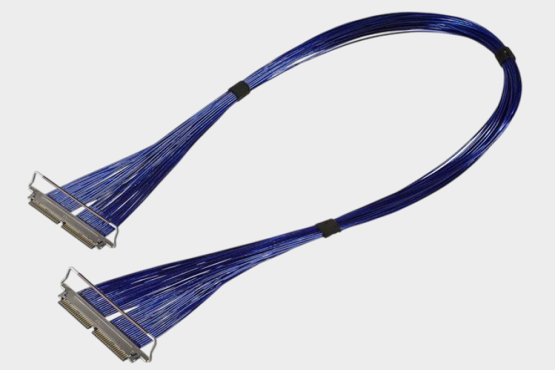 I-PEX 82875-100B-02-D 20777-040T-01 40AWG 极细同轴线束替代品