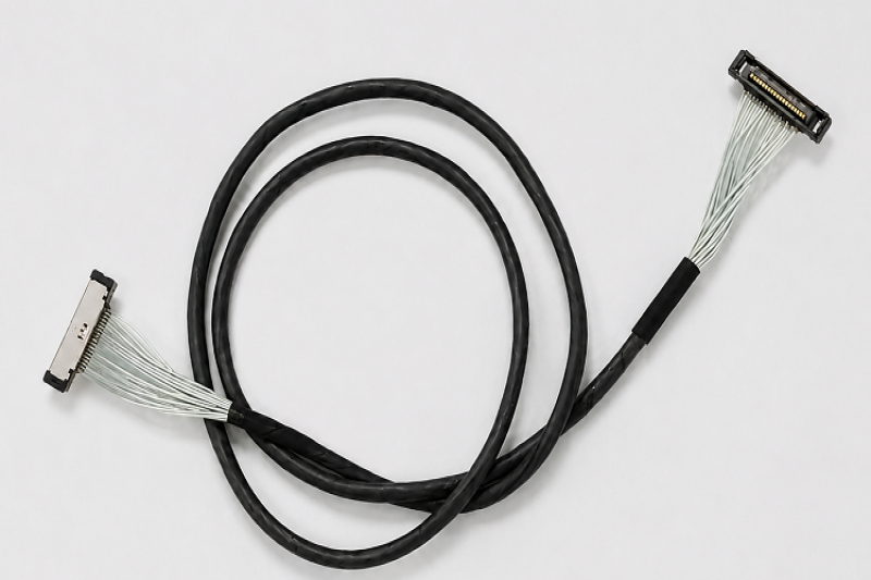 I-PEX 83014-100B-01-D 20373-R20T-06 40AWG 极细同轴线束替代品