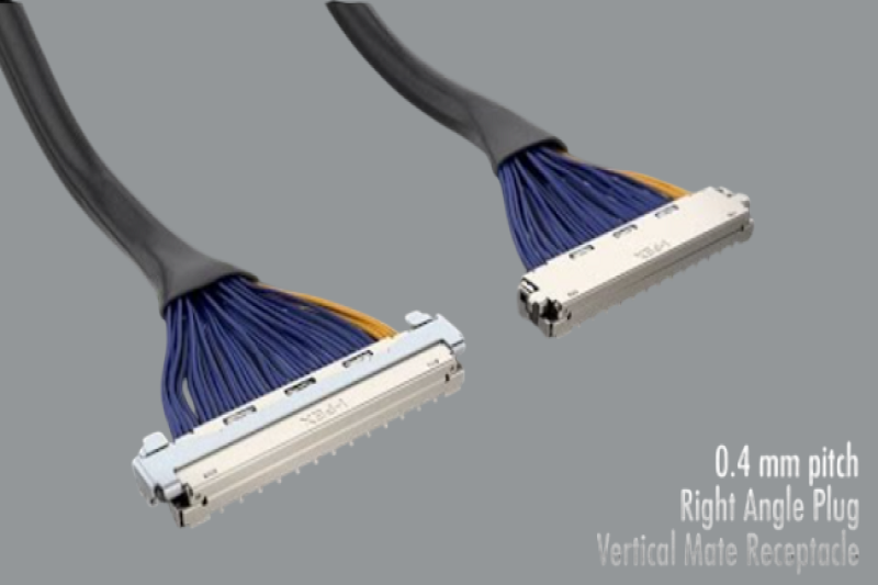 I-PEX 83042-100B-01-D 20878-050T-01 40AWG 极细同轴线束替代品