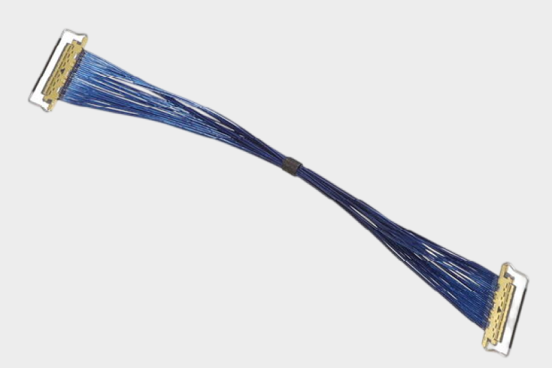 I-PEX 82650-100B-02-D 20634-130T-02 40AWG 极细同轴线束替代品
