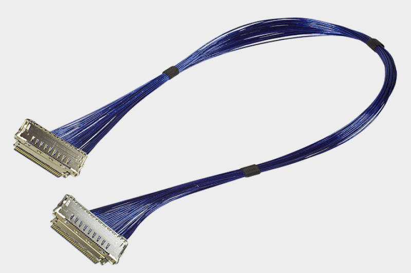 I-PEX 82696-100B-01-D 20874-040T-01 40AWG 极细同轴线束替代品