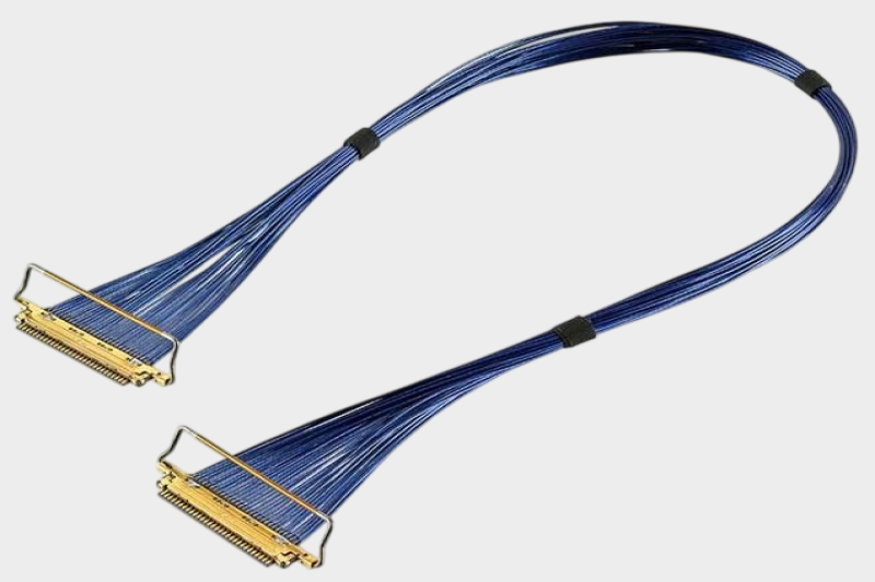 I-PEX 81421-100B-02-D 20454-230T 40AWG 极细同轴线束替代品