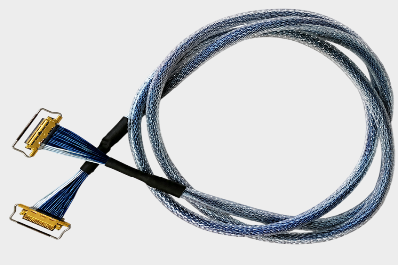 I-PEX 82862-100B-02-D 20634-120T-02 40AWG 极细同轴线束替代品
