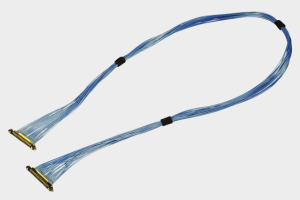 I-PEX 82447-100B-02-D 20532-050T-02-1 46AWG 极细同轴线束替代品