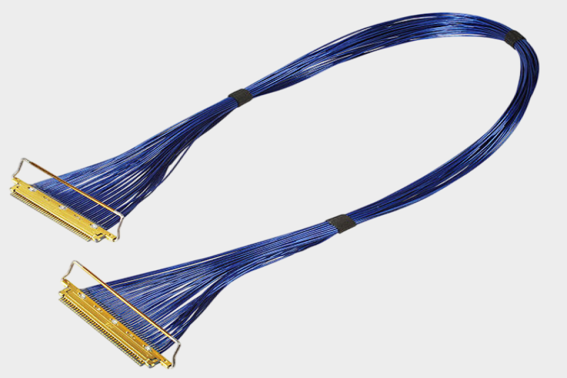 I-PEX 82690-100B-01-D 20454-240T 40AWG 极细同轴线束替代品