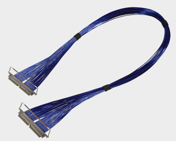 82437-100B-02-D极细同轴线束